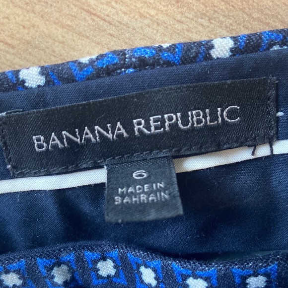 Banana Republic Sloan Patterned Pants - Picture 4 of 7